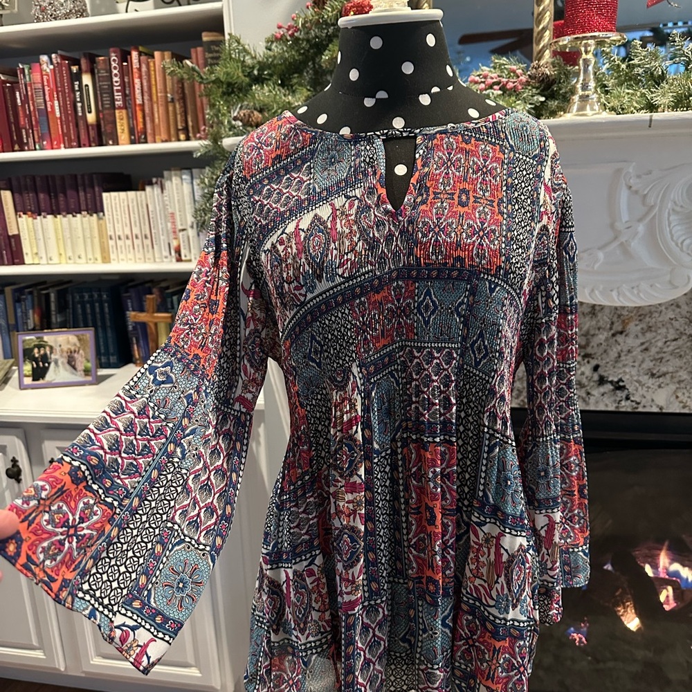 Bohemian Patchwork Dress